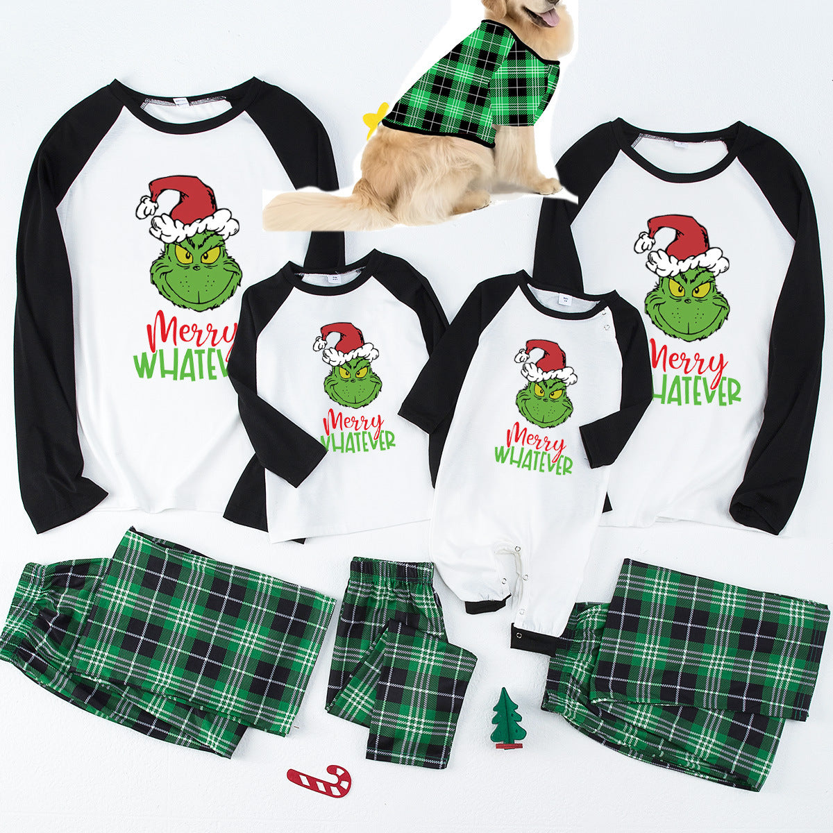 Pyjamas de famille de Noël de Stewart Plaid