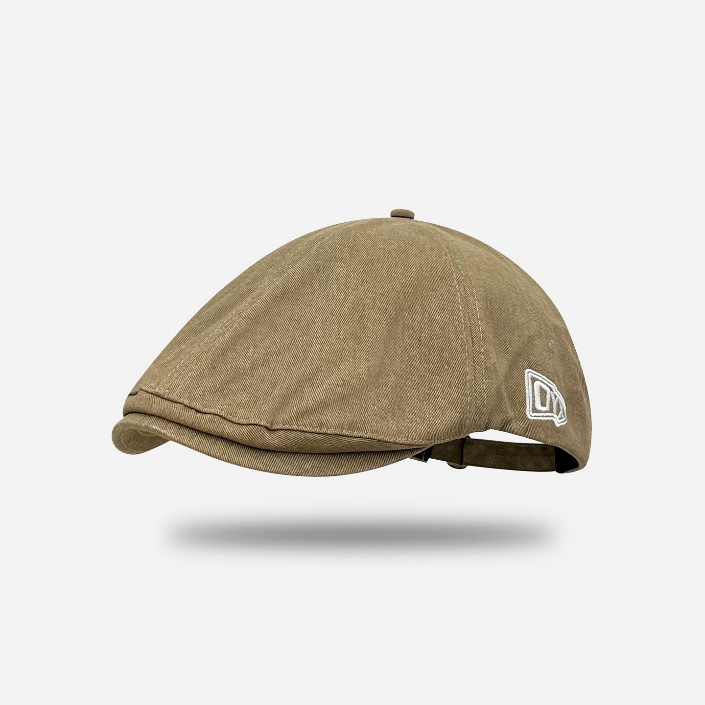 Broderie monochrome OYC Soft-top Style élégant et simple Bonnet Hat avec brim approprié