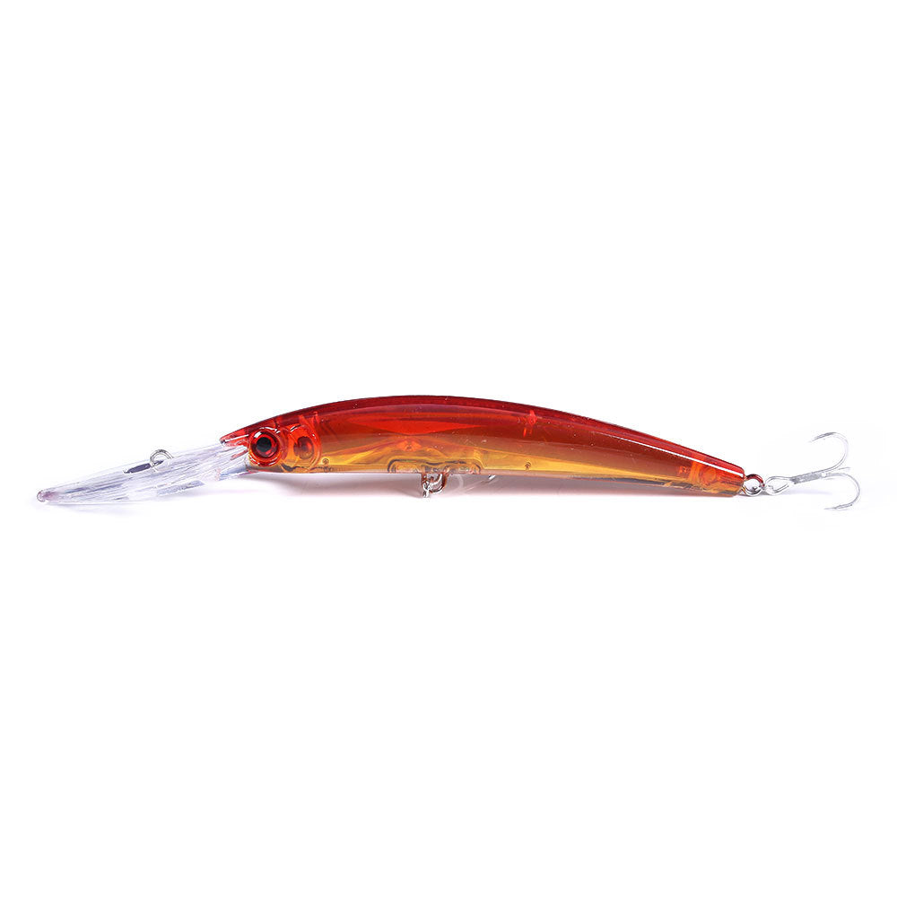 Hengjia Long Cast Sea Fishing Mino Simulation de faux bec flottant loin