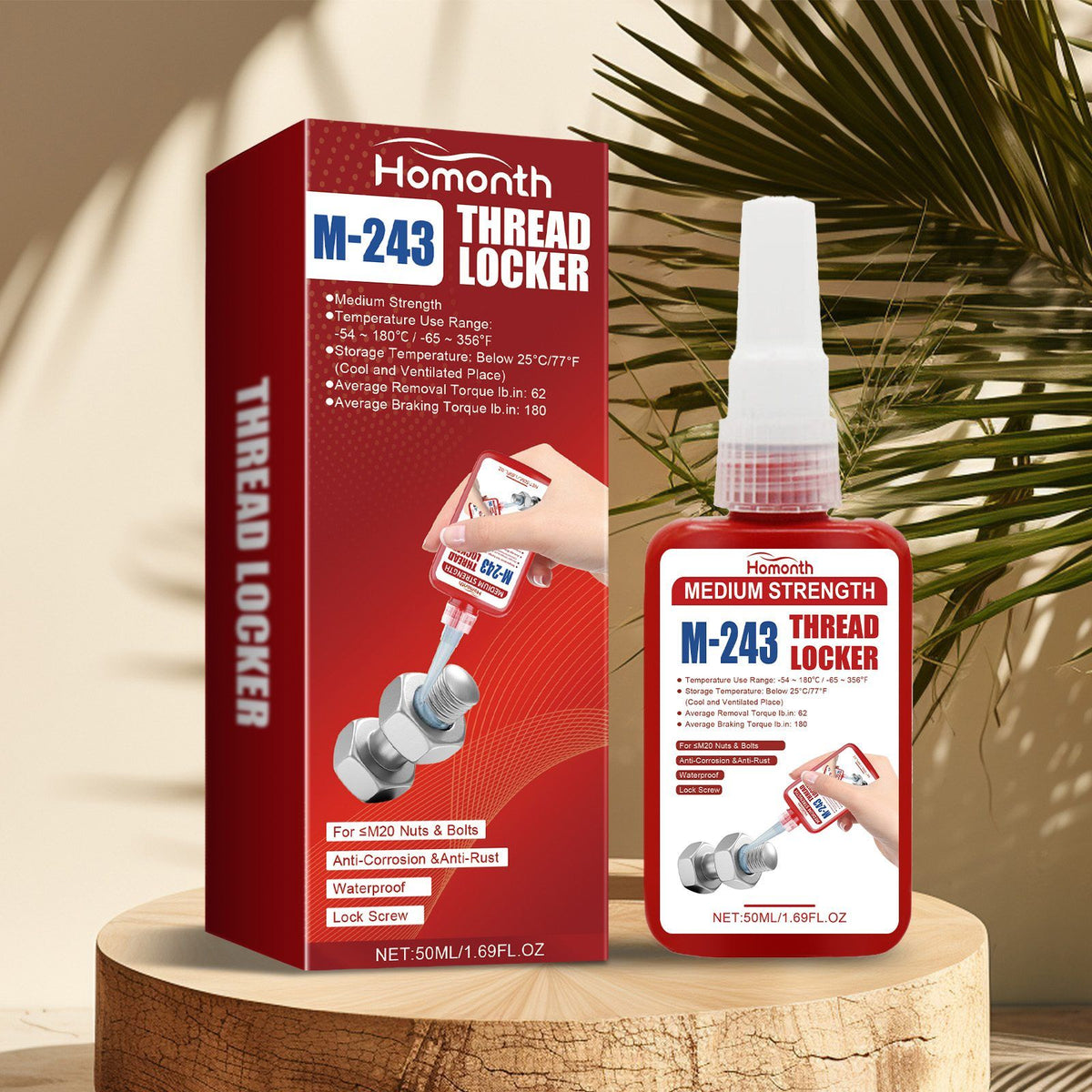 HOMONTH Automotive Thread Locker Sealant