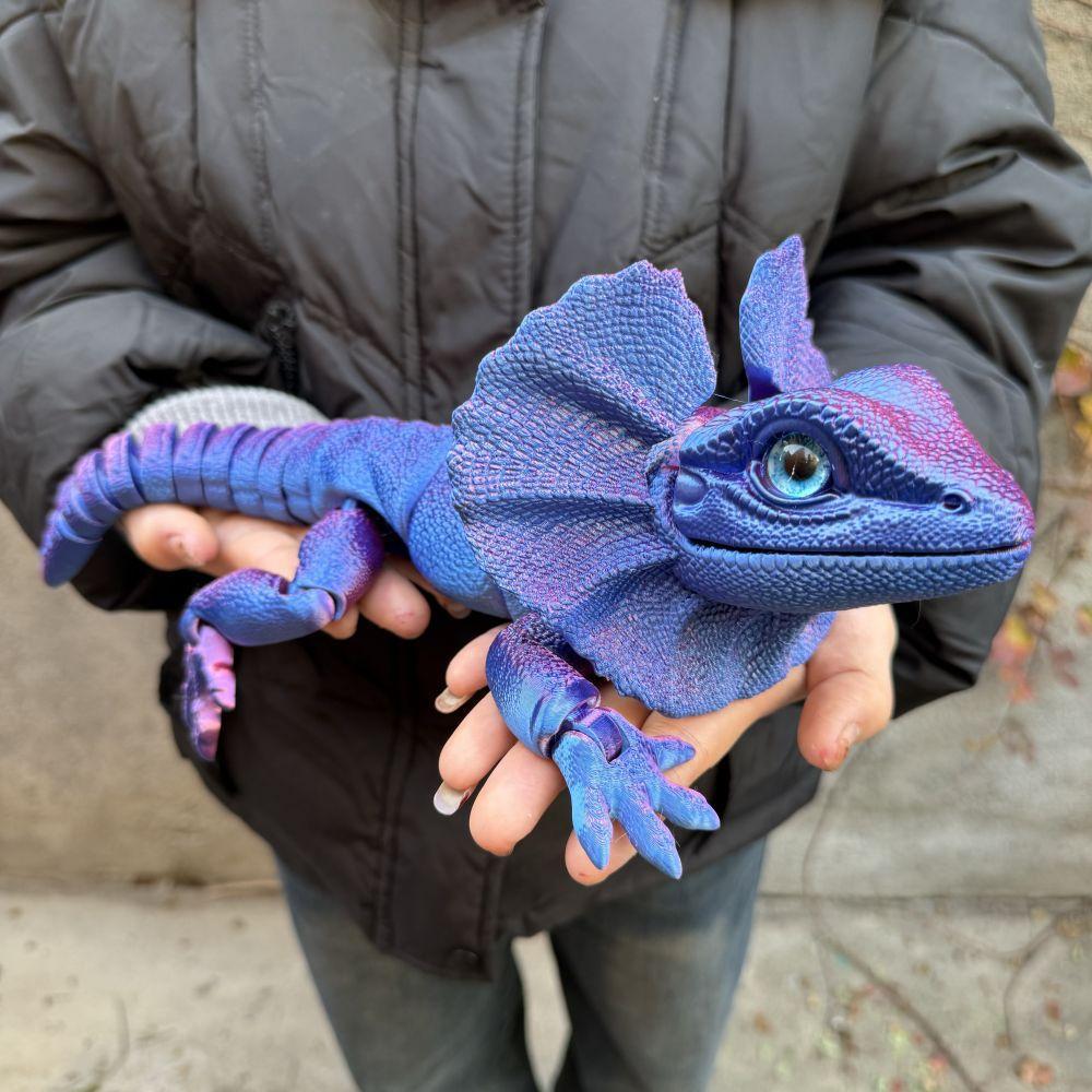 Modèle de caméléon animal de simulation imprimé en 3D
