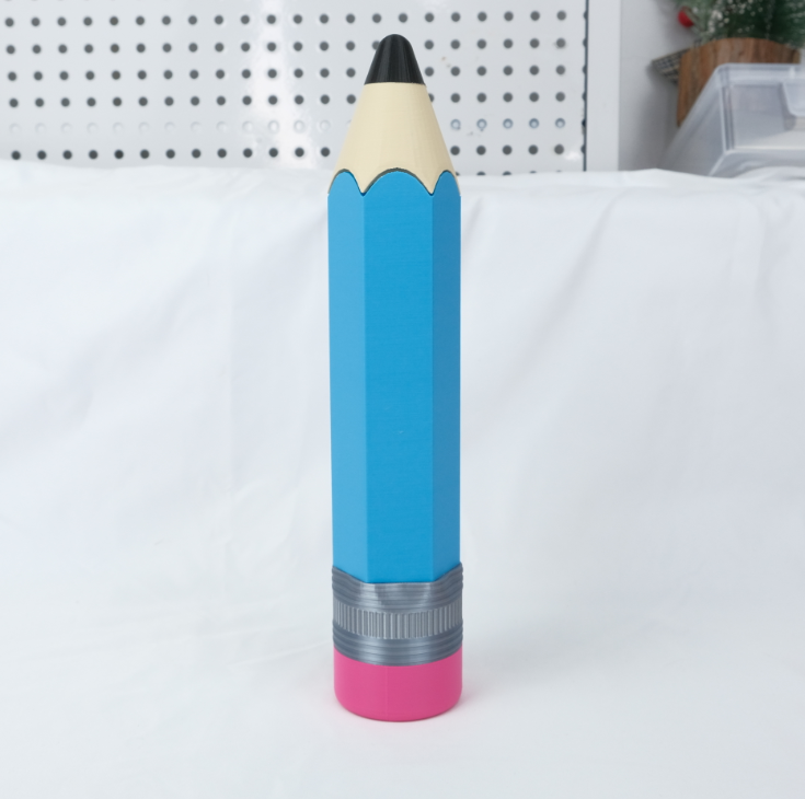 Boîtier de rangement en crayon géant imprimé 3D 1PC