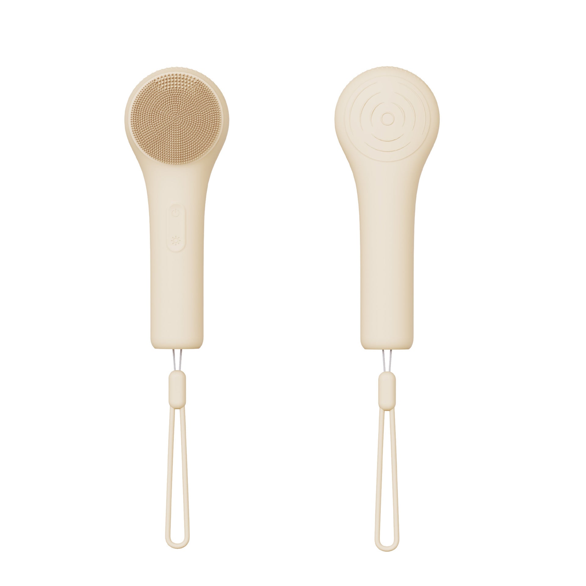 Nettoyeur du visage à ultrasons en silicone