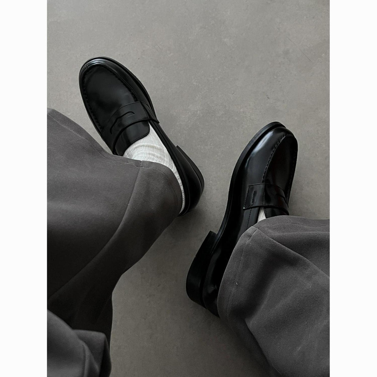 Chaussures en cuir pour hommes