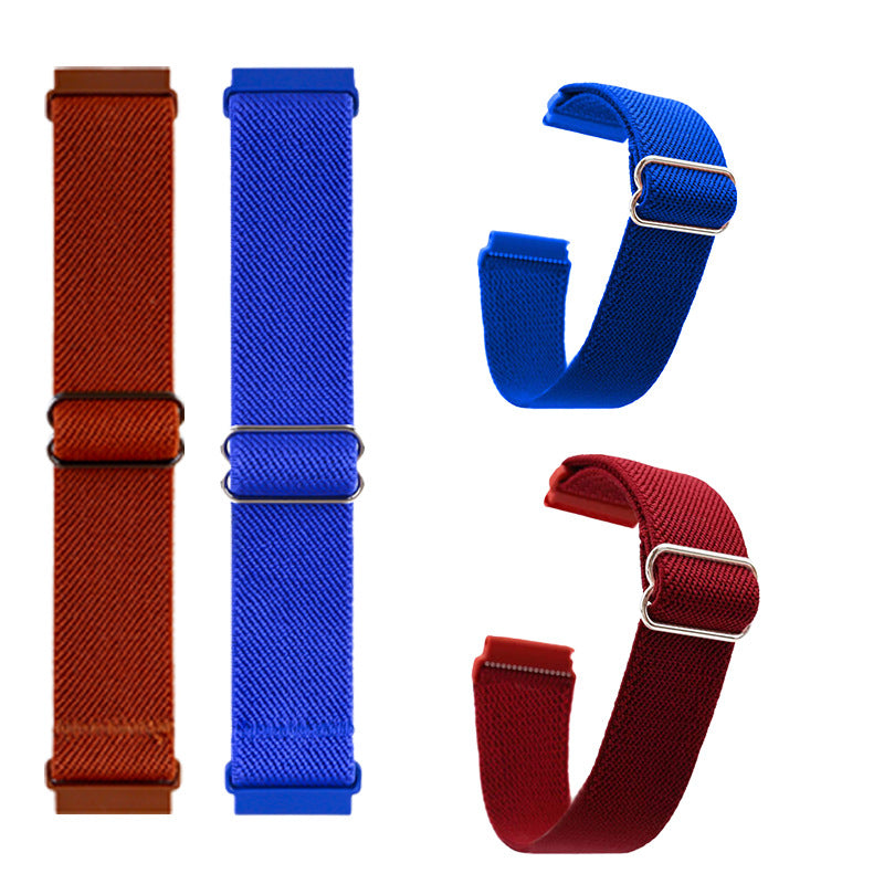 Bracelet tissé en polyester élastique à libération rapide