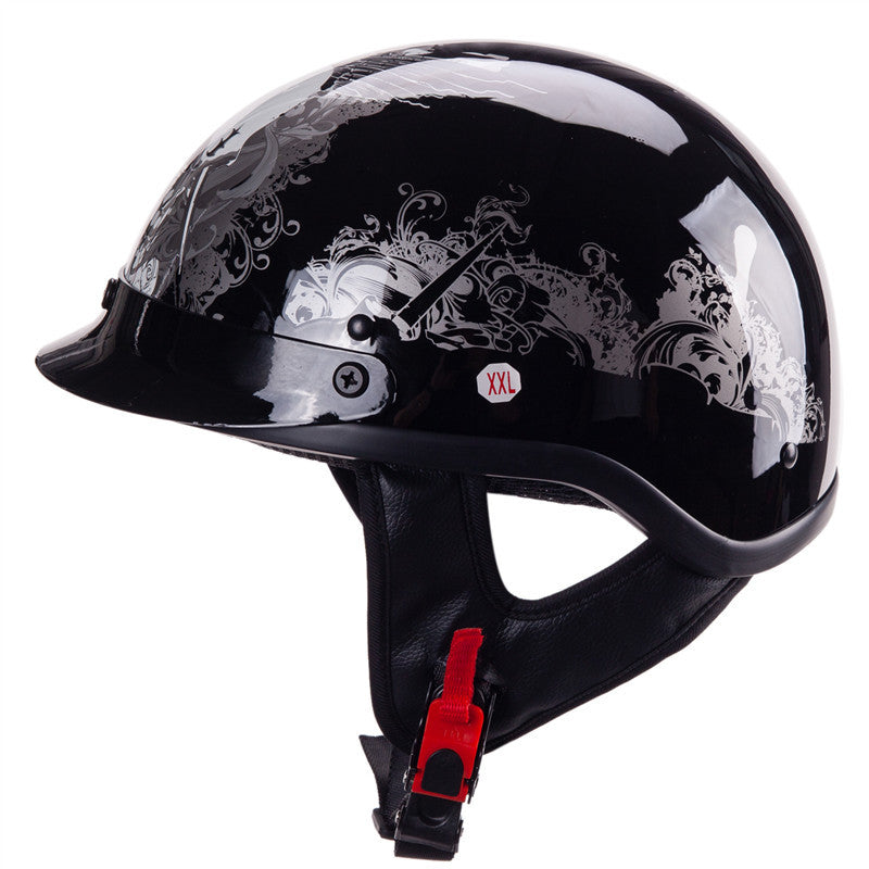 Casque de moto électrique en plastique