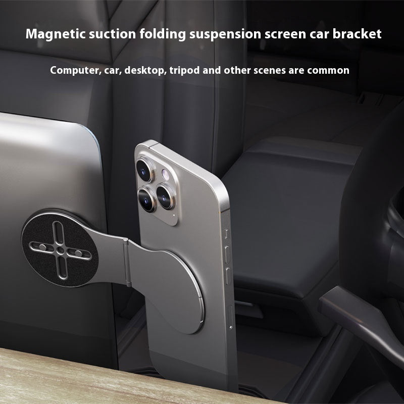 Support magnétique Bureau pliant Suspension Support de navigation d'écran