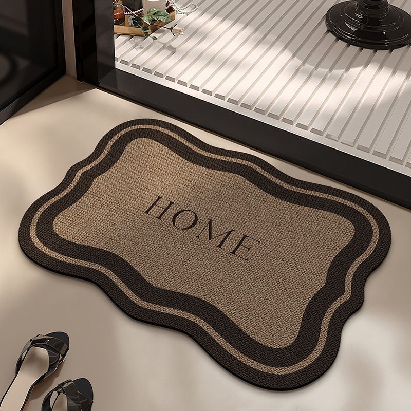 Tapis de douche antidérapant absorbant l'eau