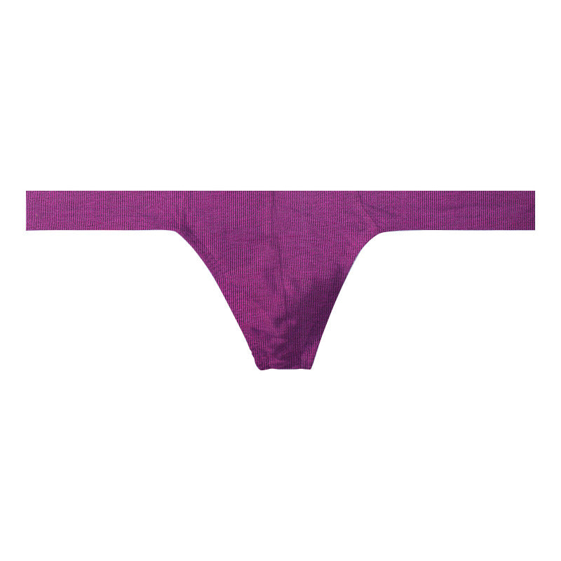 Pantalons à taille basse Solid Color Sexy Pantalons en T Sexy Bikini Triangle Modal