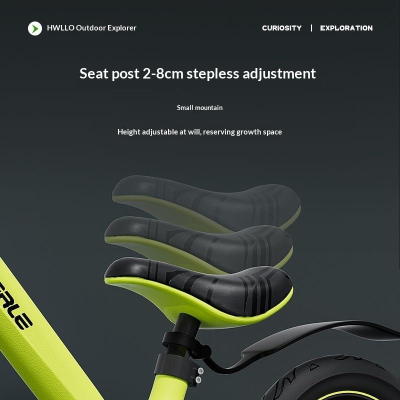 Vélo d'équilibre amortisseur pour enfants Pas de pédales