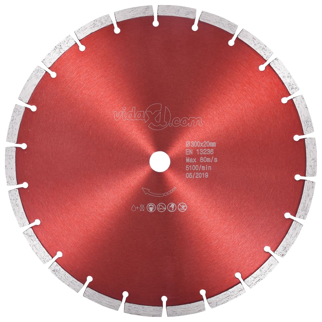 Disque de coupe diamant 300 mm Disque de coupe diamant 300 mm