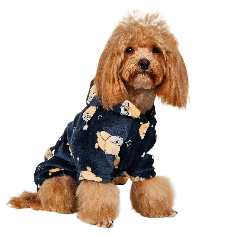 Manteau en peluche chaude pour petits chiens