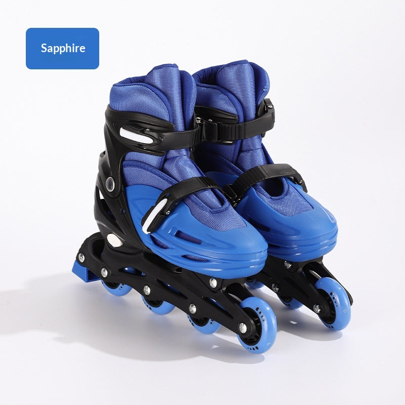 Ensemble complet de skate en ligne pour enfants avec des options de taille multi-réglables