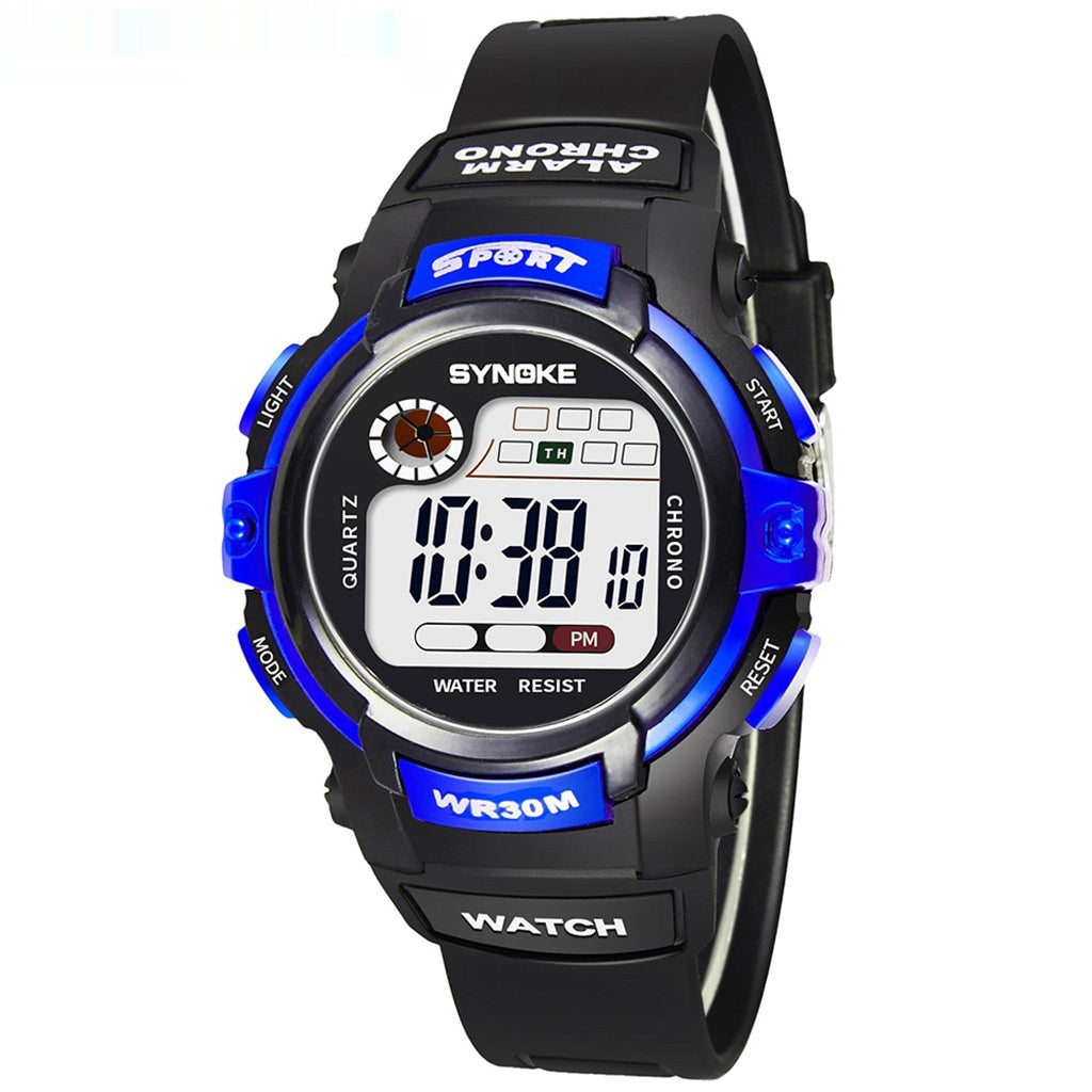 Étudiant Electronic Luminous Waterproof Sports Watch