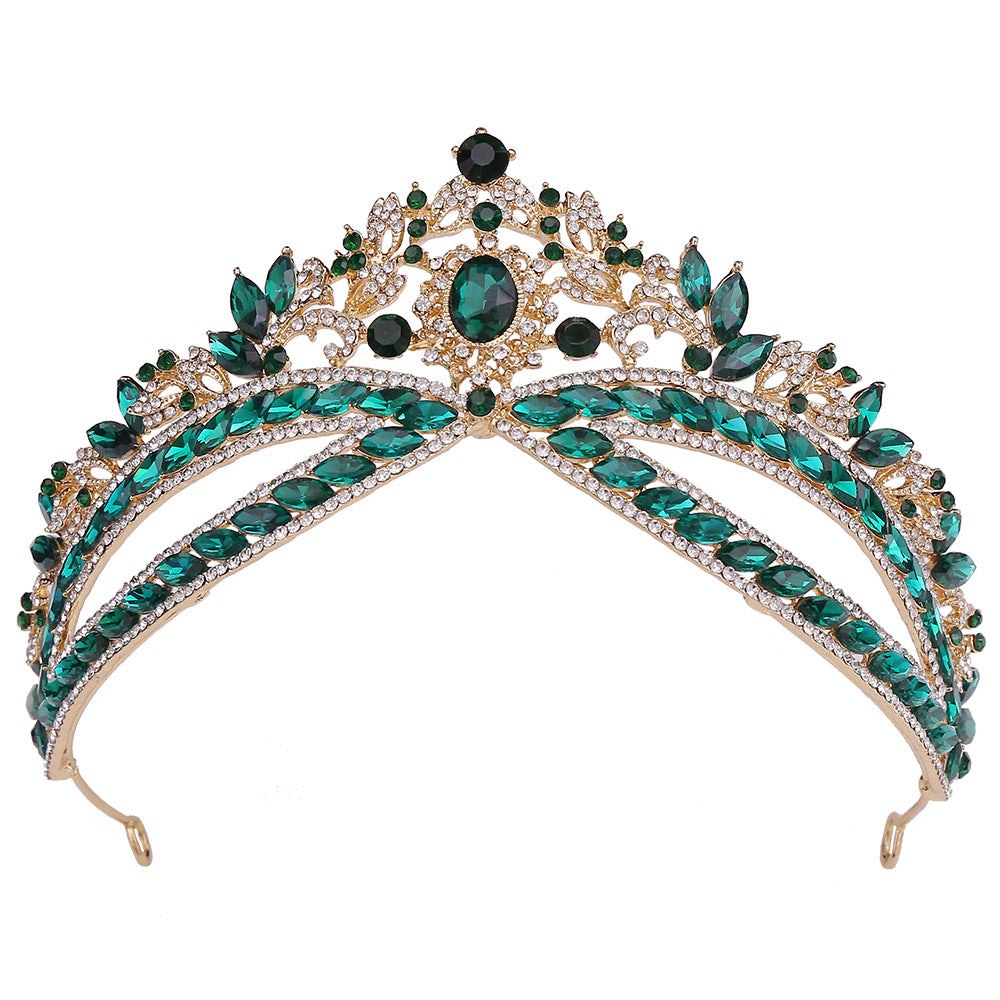 Mariage Crown Headdress Bridal Strass Style de mariage Crown Accessoires