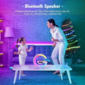 Lampe LED Smart G Chargeur intelligent sans fil Haut-parleur Bluetooth Lampe de forme G