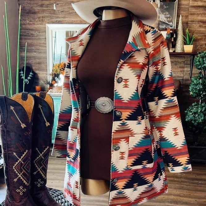 Cardigan à manches longues avec une impression numérique pour les filles