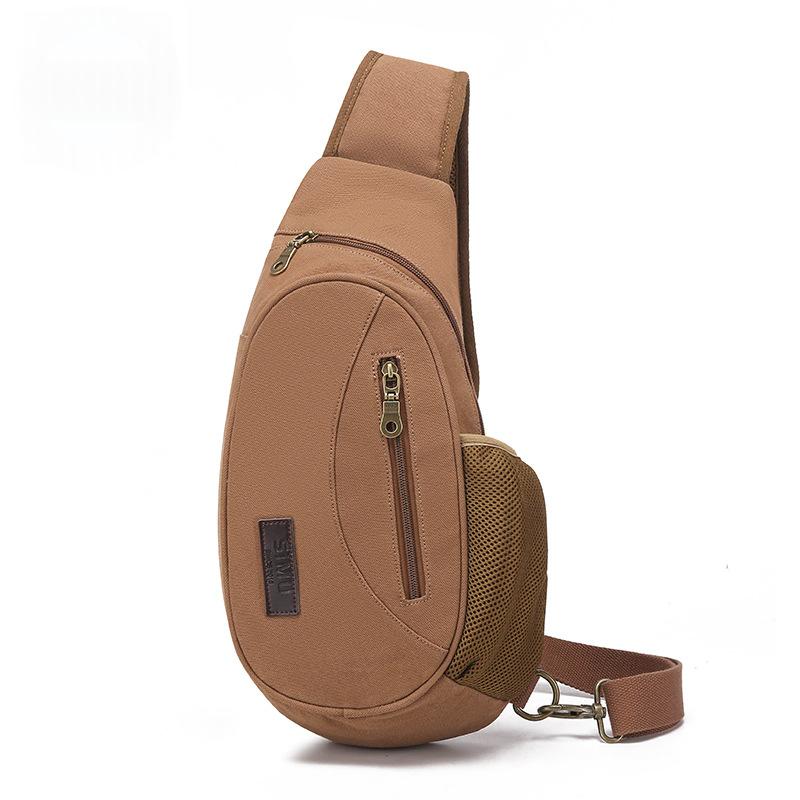 Hommes Trendy style coréen Crossbody Retro Sac à bandoulière Casual Sport pour hommes