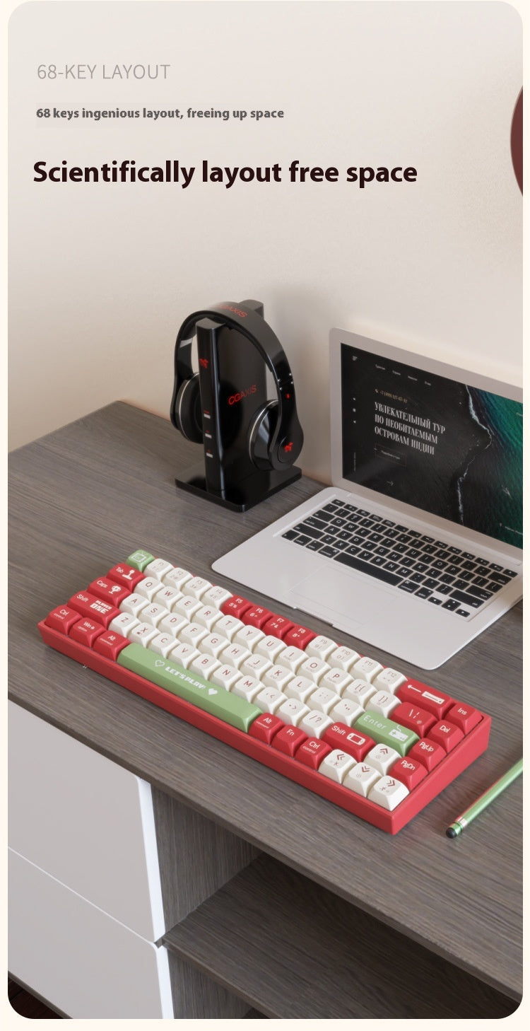 Jeu mécanique filaire swappable