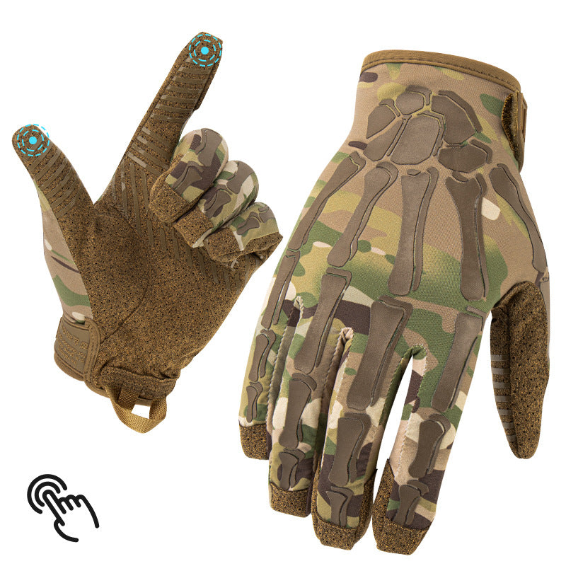 Gants tactiques antidérapants en soie de glace résistant au soleil et respirant
