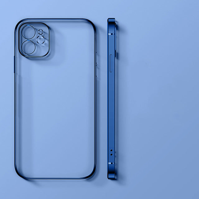 Étui de téléphone mobile ultramince transparent