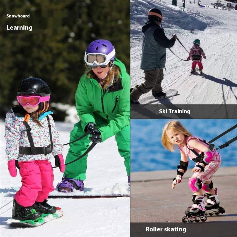 Courroie d'entraînement antidérapante pour ski de corde de sécurité