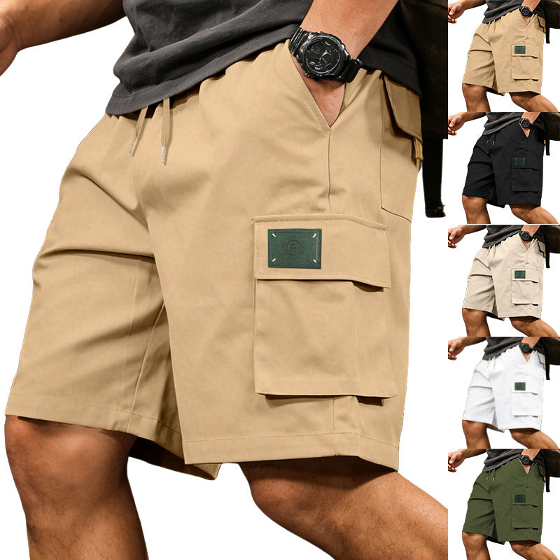 L'Europe et l'Amérique en plein air hommes Américain-Style Elastic Casual Multi-Pocket Workw