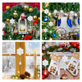 Diamond Painting Christmas Set—6 porte-clés bricolage avec chaîne et pendentif