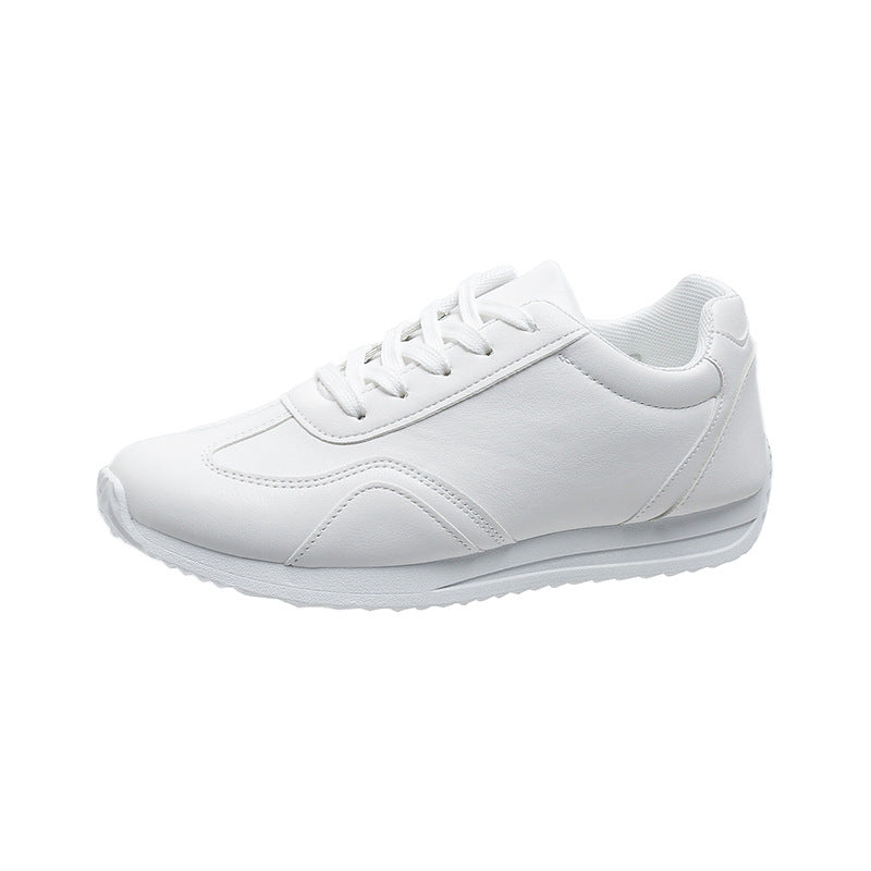 Women's Platform White All-Match Casual Student Shoes
