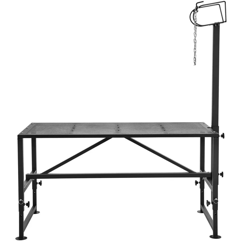 Stand pour animaux avec hauteur réglable et métal