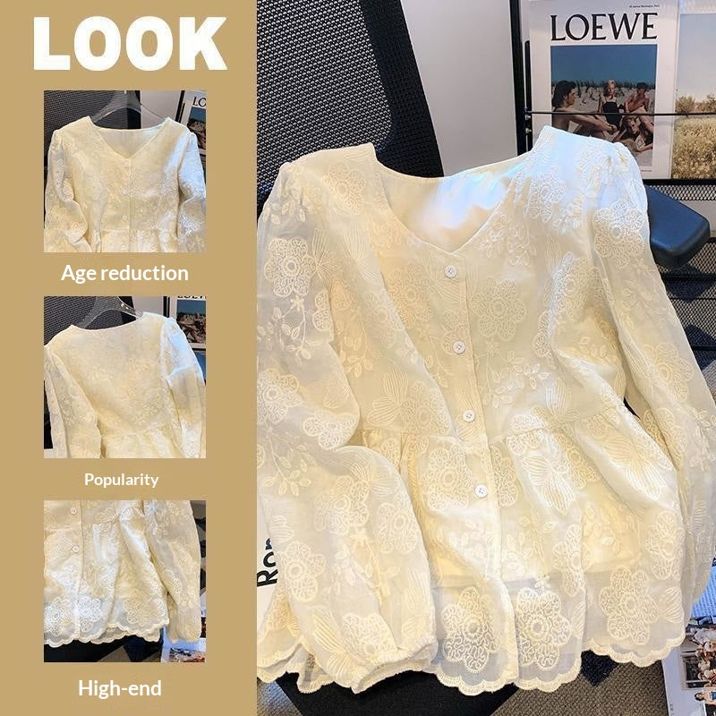 Fashionable flattering basic top