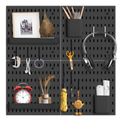 Outils muraux de rangement de pegboard Ensemble de panneaux de peg Plaque de trou de l'organisateur