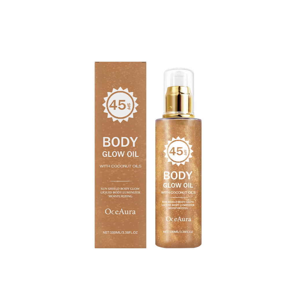 Ecran solaire Glitter de noix de coco 1 00ml 1 Boîte
