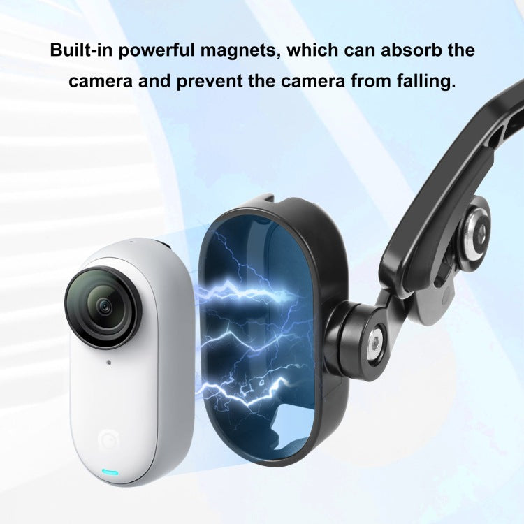 Head-Mounted First-Person Ear-Mounted Sports Camera