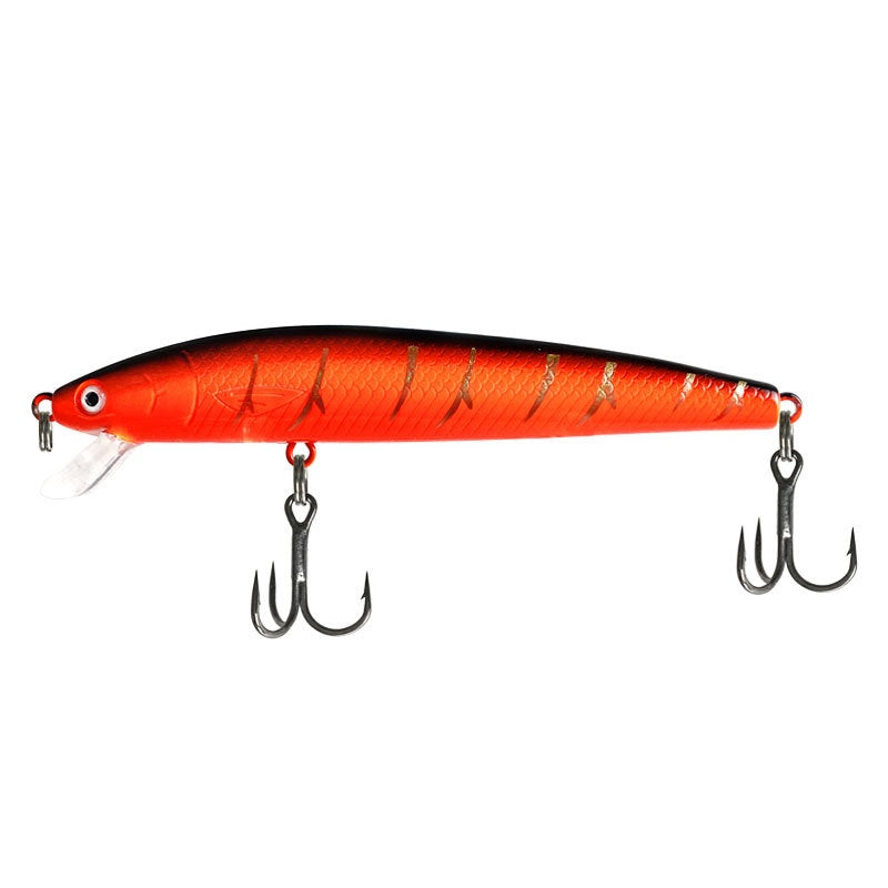 Lure Minnow avec des perles en rotin flottant en plastique Lure Artificial Bait