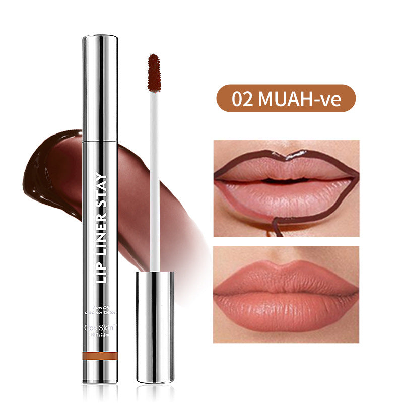 Velvet imperméable Matte Lip Glaze qui est facile à appliquer et hautement pigmenté