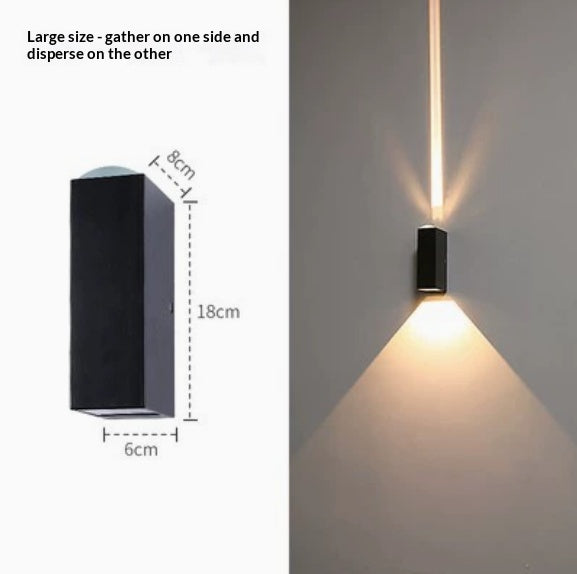 Lampe murale décorative étanche