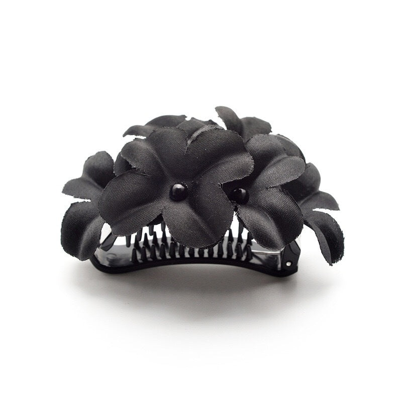 Ladies tissu fait main Six fleurs accessoires de cheveux