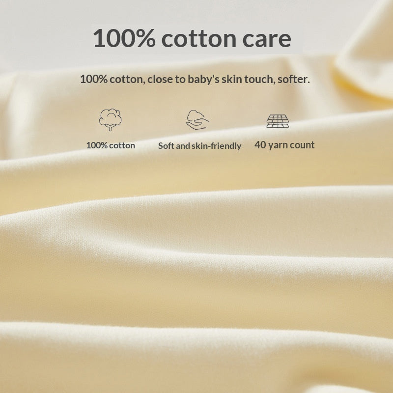 Pure coton sans couture nouveau-né vêtements pour bébé