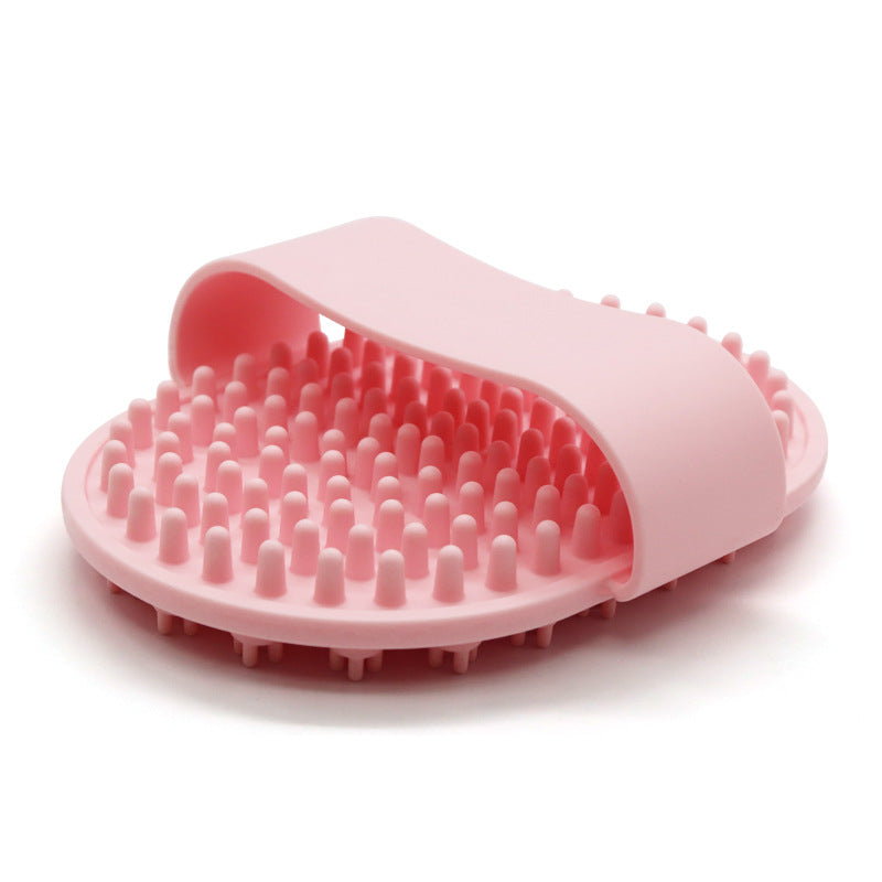 Pet Silicone brosse de bain outil de nettoyage spécialisé pour les chats et les chiens
