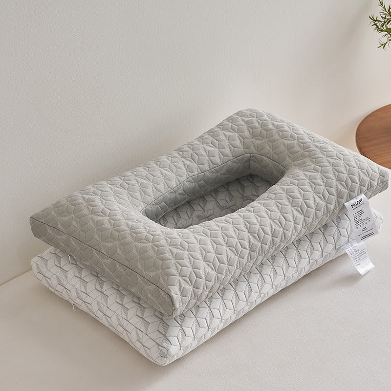 Knitted Corner Sleeping Hollow Ears Protection Pillow