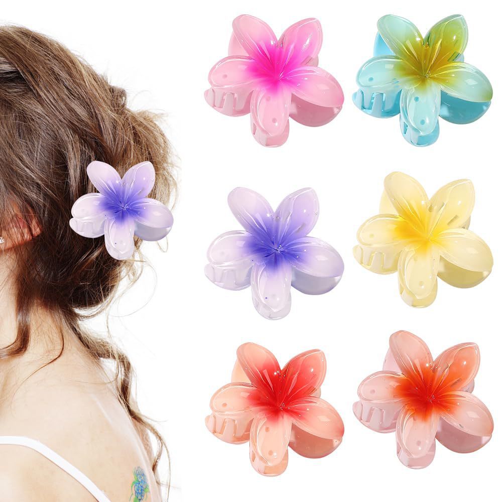 Barrettes de fleurs d'oeufs colorés pour femmes