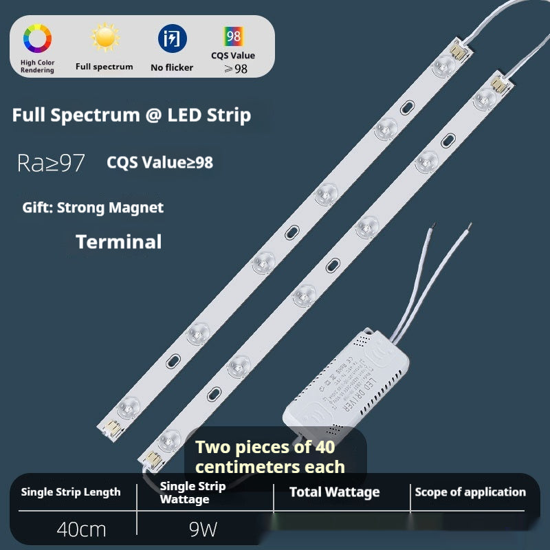 Plein spectre Led Super Bright Patch remplacement source de lumière Plafond plaque de base de lampe
