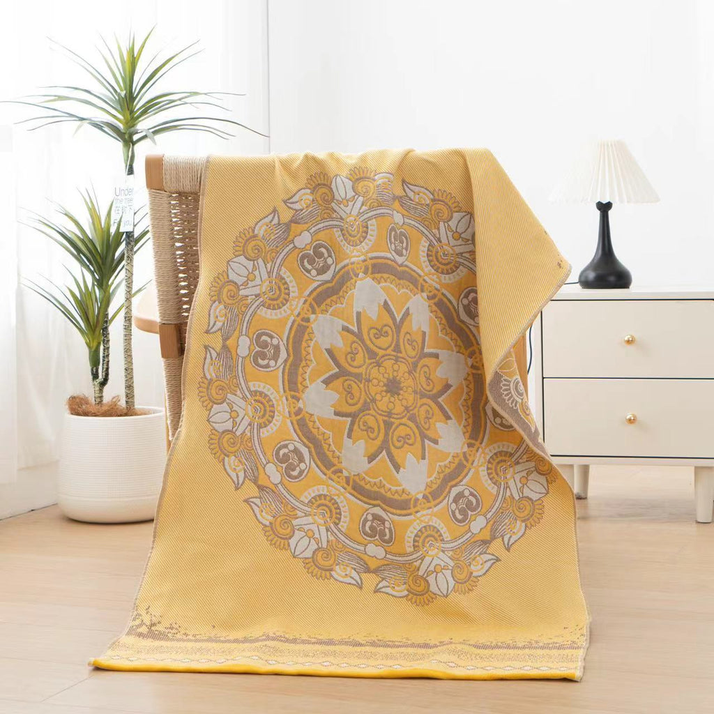 Serviette de bain en coton Gauze à quatre couches
