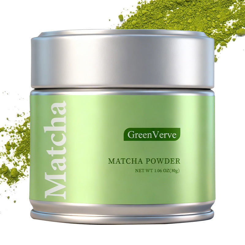 Latte de cuisson de crème de boisson instantanée Isuzu Matcha poudre dans une boîte