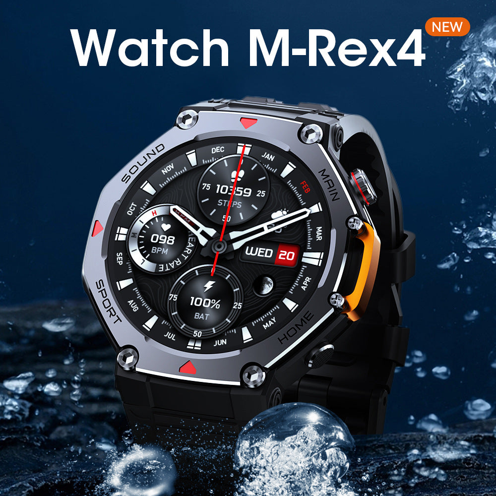 5ATM Water-Resistant Sports Smartwatch