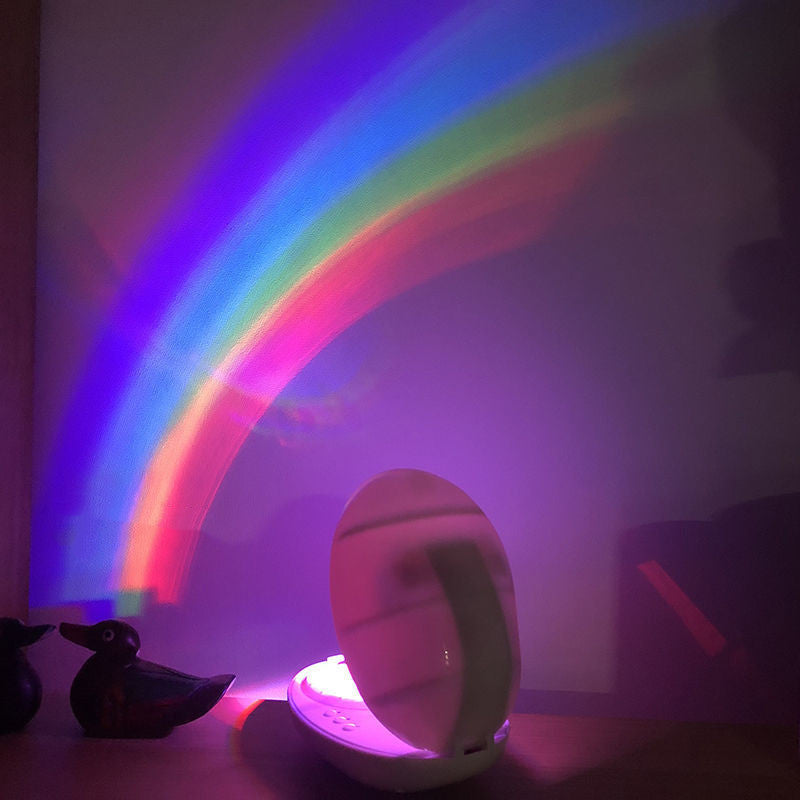 Starry Sky Rainbow lampe projecteur de faire machine nuit lumière fille lampe de lit côté de table