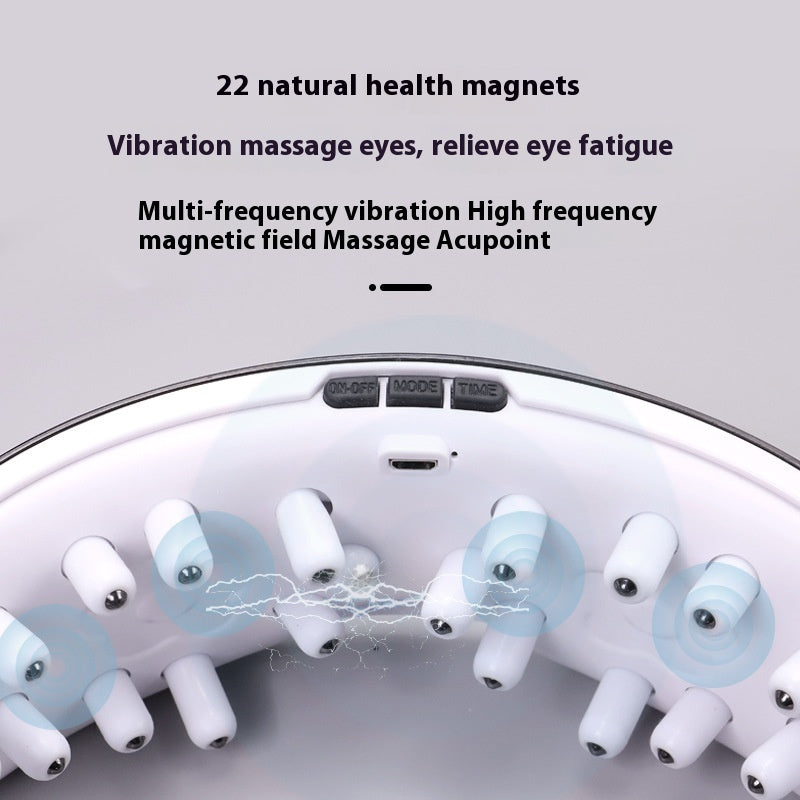 Massage électrique des yeux Vibration Cérémonie de massage magnétique des yeux