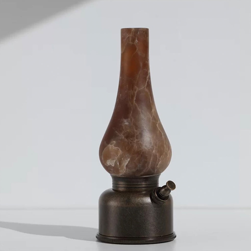 La lampe de marbre naturelle Ald Retro