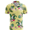Homme Slim Fit Design Éleve Golf Polo Top
